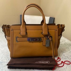 SALE! Coach Swagger 27 Handbag (59507)